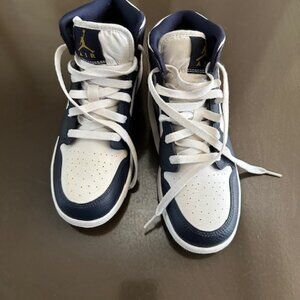 Nike Air Jordan high tops, leather